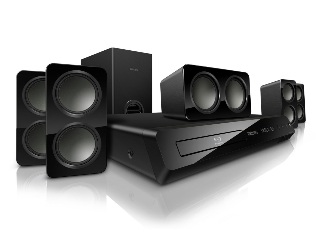 Powerful Surround Sound from Compact Speakers