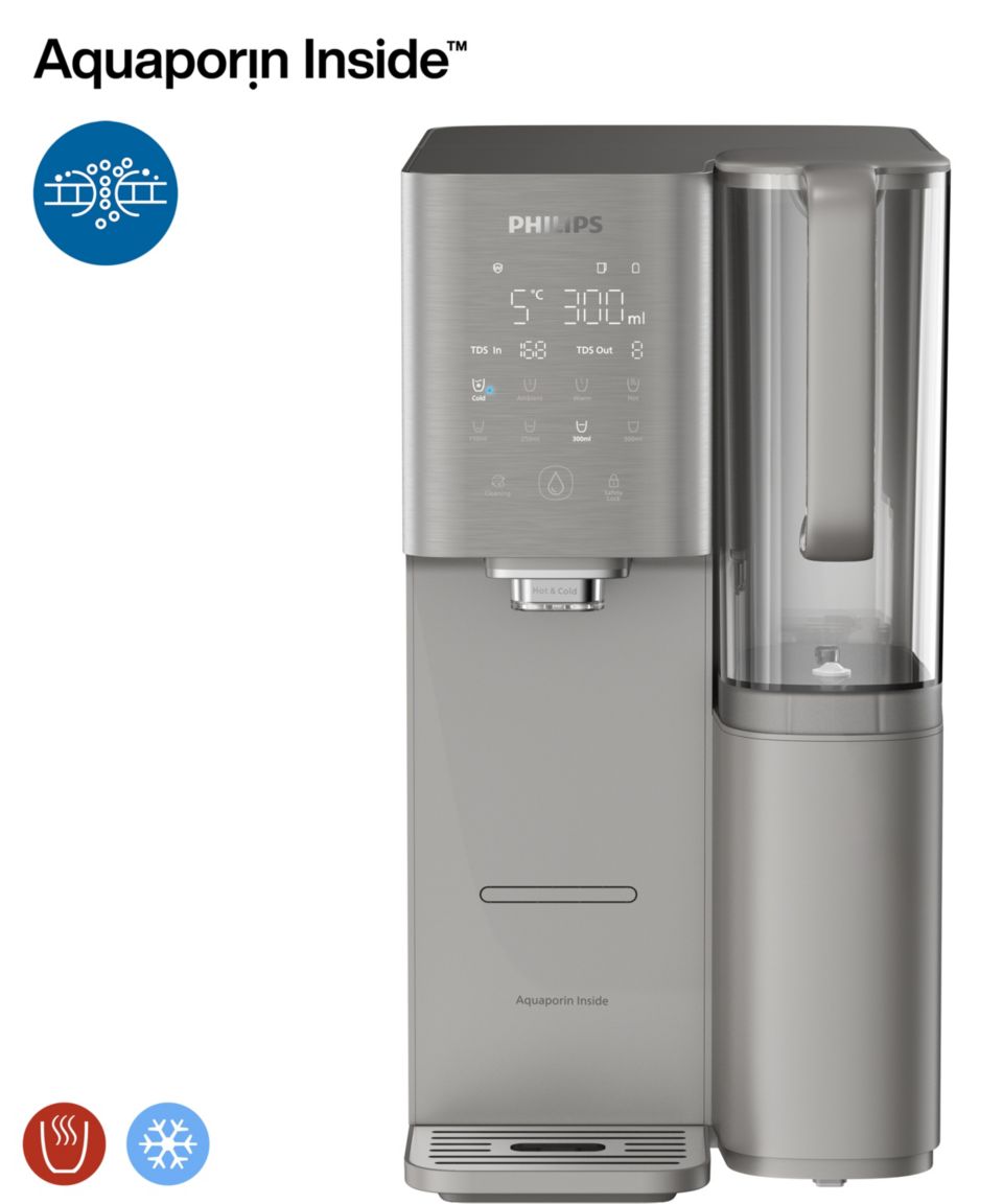 Purifying excellence. From ice-cold to piping hot