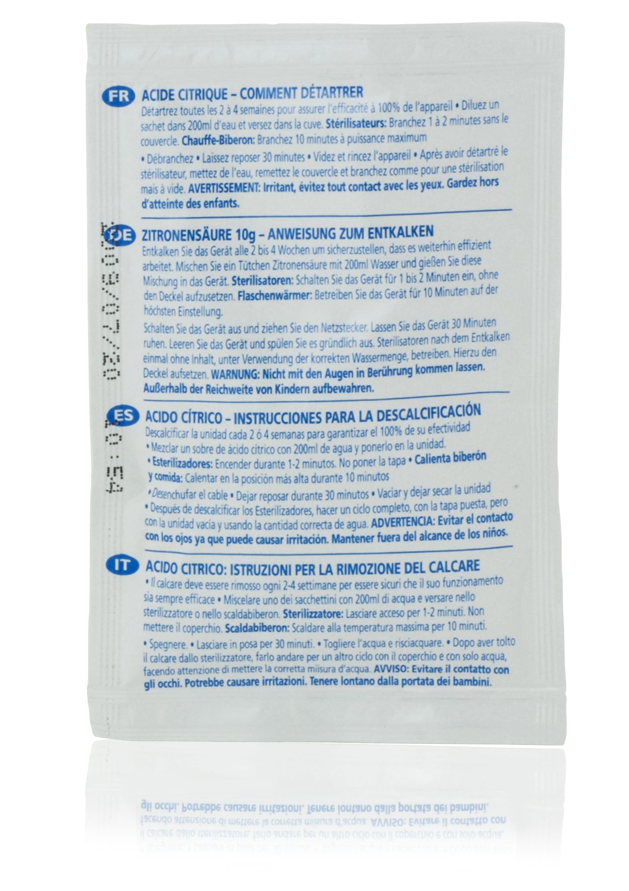 Avent cheap descaler sachets