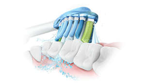 Наша унікальна технологія дає змогу чистити зуби ефективно та дбайливо