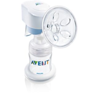 Single electronic breast pump