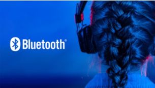 Wirelessly connect your headphones with Bluetooth built-in