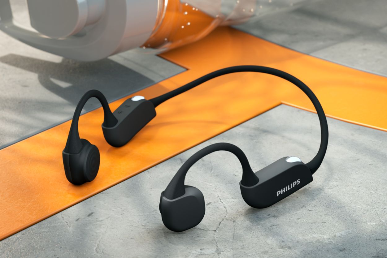 Open-ear wireless sports headphones TAA6606BK/00 | Philips