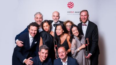 Red dot award groepsfoto 2023