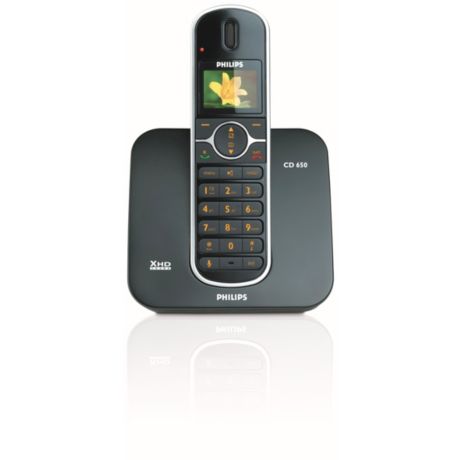 CD6501B/90 Perfect sound Cordless phone