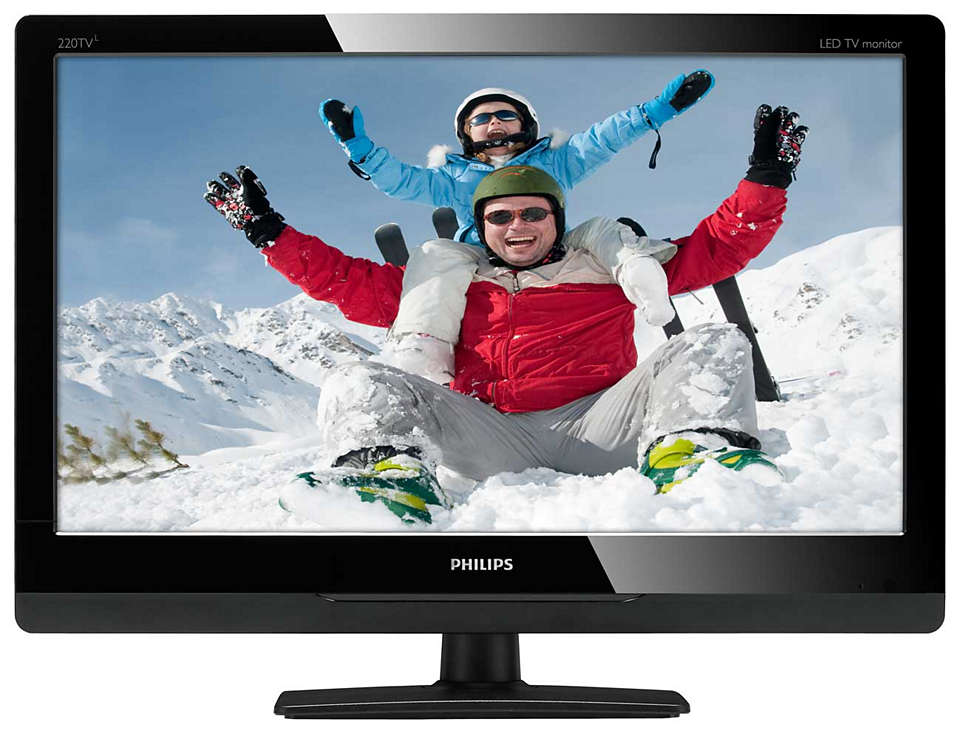 Great TV viewing on your Full HD LED monitor