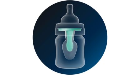 Teat stays full of milk, not air