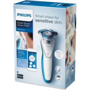 Shaver series 7000 Elektrischer Nass- und Trockenrasierer