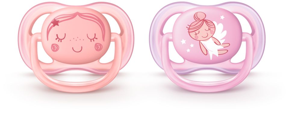 A light, breathable pacifier