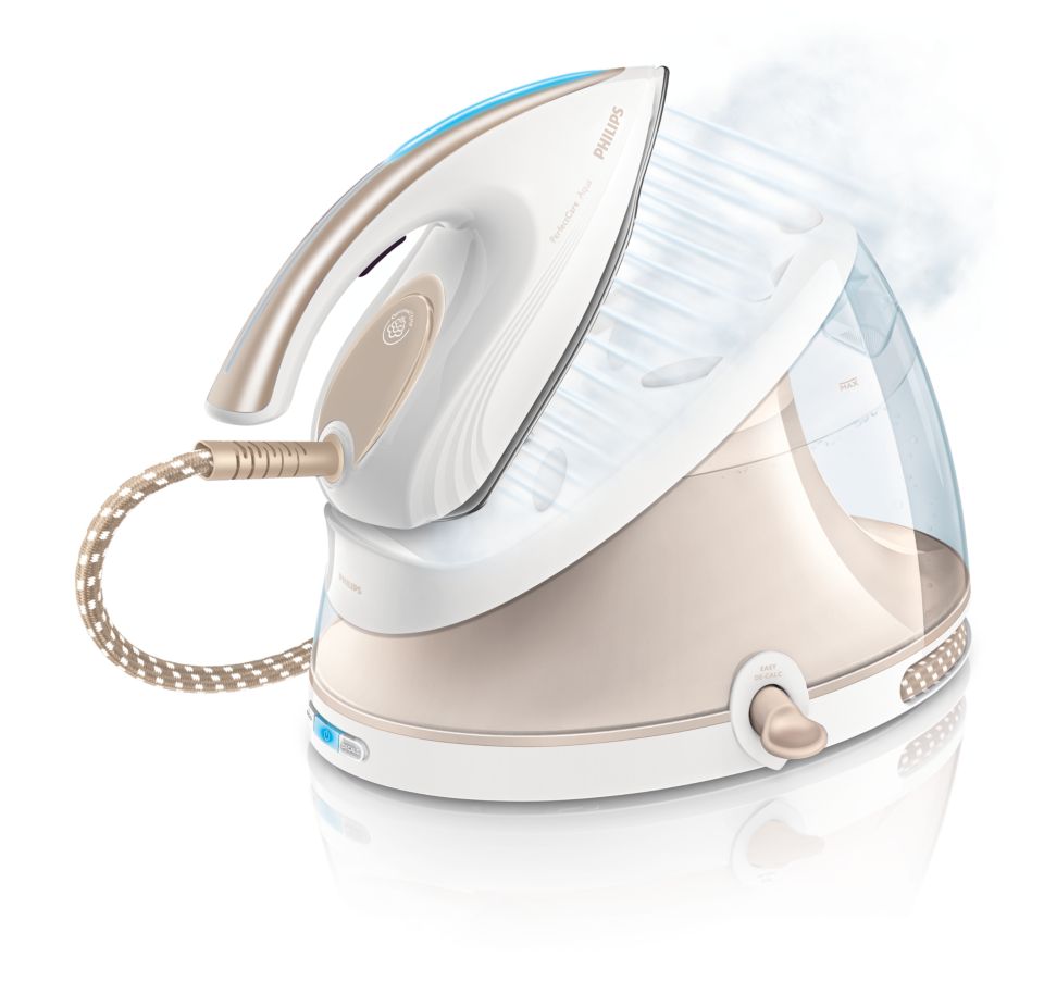 Philips perfect care aqua on sale iron not steaming