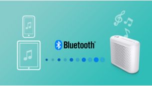 Bezdrôtový prenos hudby cez Bluetooth