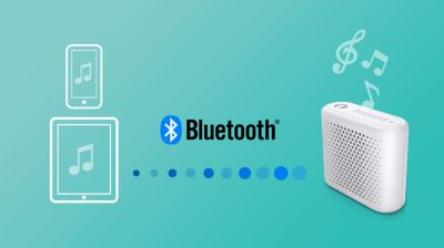 Wireless music streaming via Bluetooth