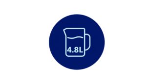 4.8L large volume water tank