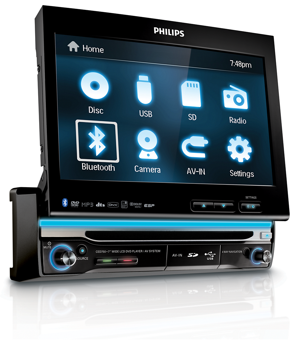 Car entertainment system CED750/98 | Philips Car entertainment system CED750/98 | Philips