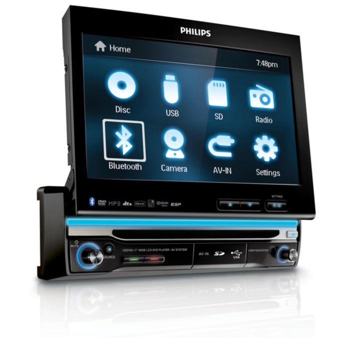 Car entertainment system CED750/98 | Philips