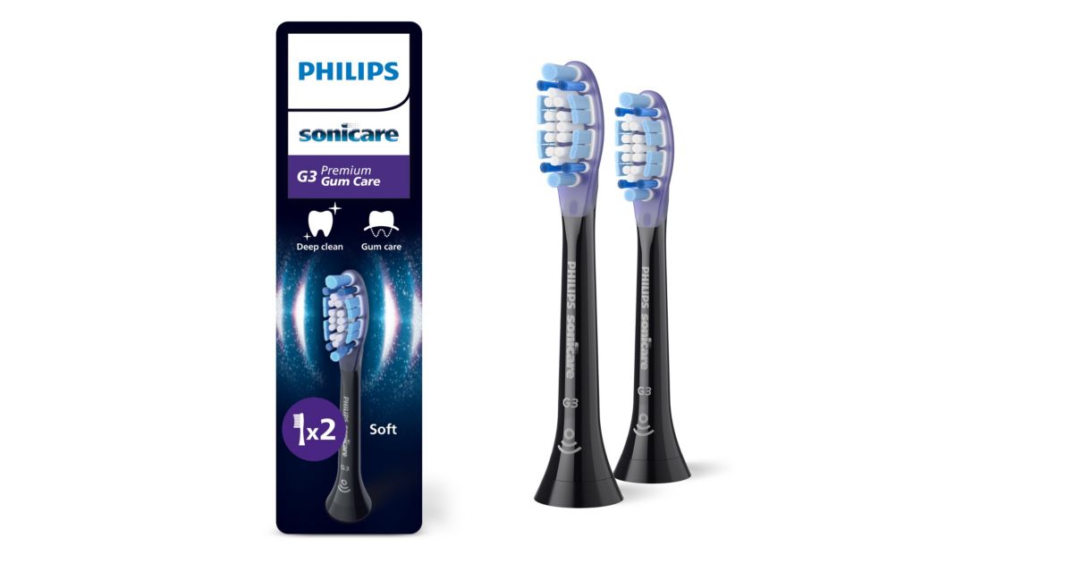 Philips Sonicare Premium Gum Care 2-balenie kefkových nadstavcov HX9052/88 - hlavný produktový obrázok Philips