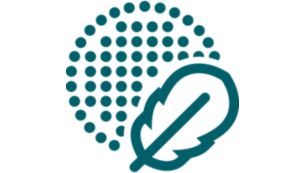 如丝般柔软的刷毛，柔和深度清洁