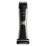 Precise body grooming, safe even below the belt