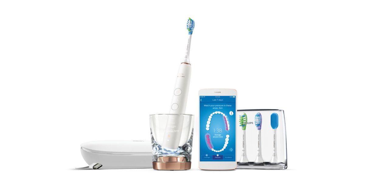 Sonicare DiamondClean Smart 9750 Sonic electric toothbrush with