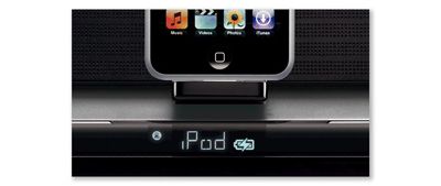 Play and charge your iPod and GoGear