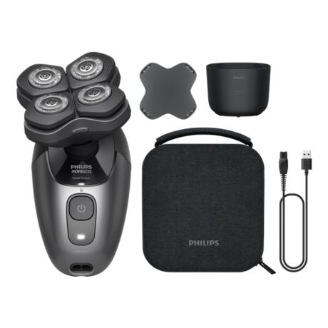 HS7980/40 Philips Norelco Head Shaver Pro 7000 Series Electric head shaver gentle on skin