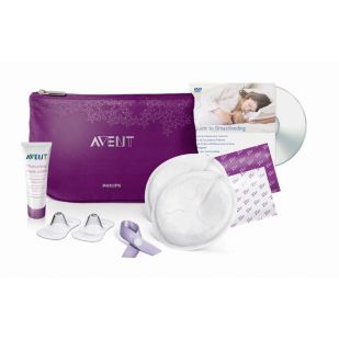 Breastfeeding essentials care set