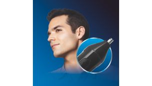 Nose, ear and eyebrow trimmer