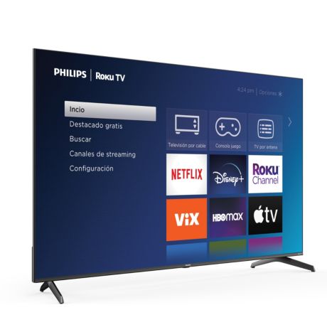 75PUL6653/F8 Roku Televisor LCD LED serie 6600