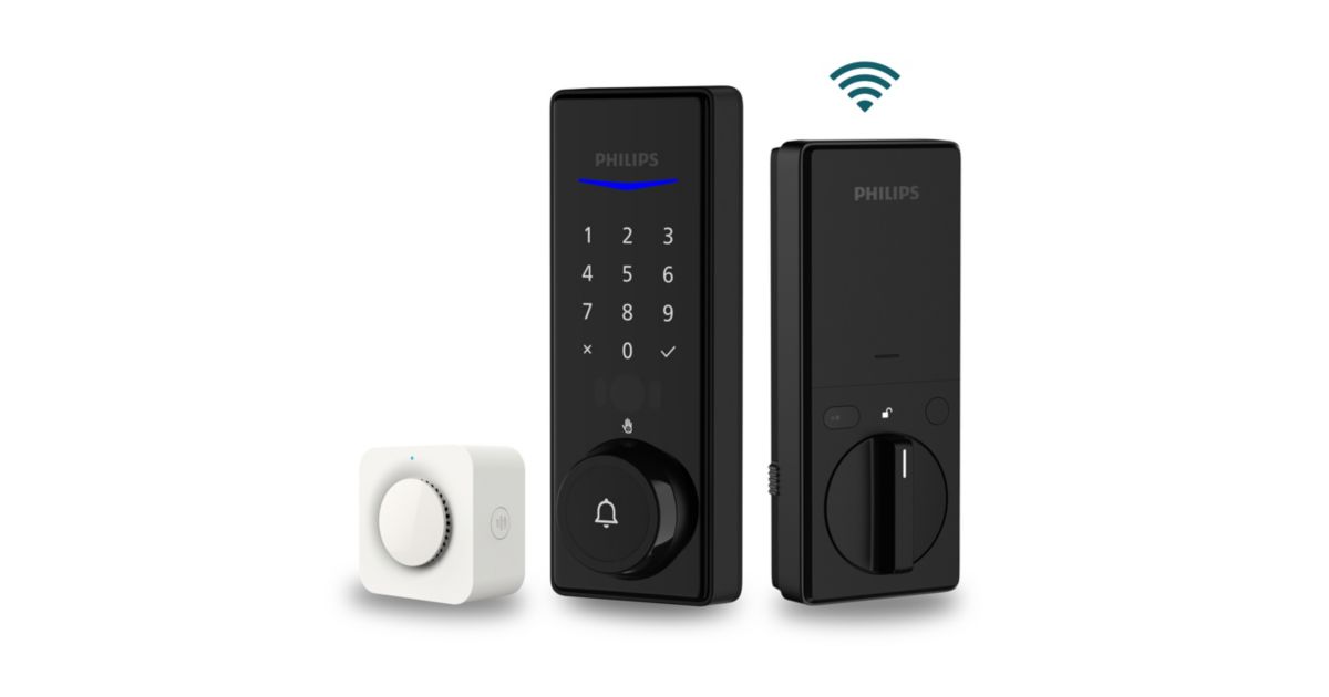 5000 series Smart deadbolt DDL250XW5KMC/37 | Philips