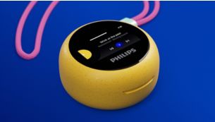 Keep flowing with the round smart charging case