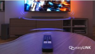 Contr&ocirc;lez votre barre de son et votre t&eacute;l&eacute;viseur &agrave; l'aide d'une m&ecirc;me t&eacute;l&eacute;commande