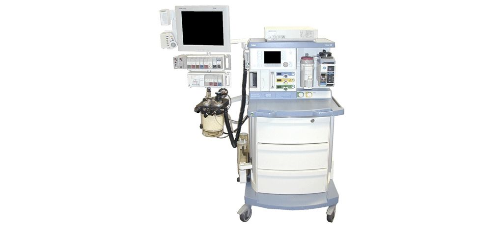 IntelliVue MP80/90: Drager FabiusGS Mounting Kit