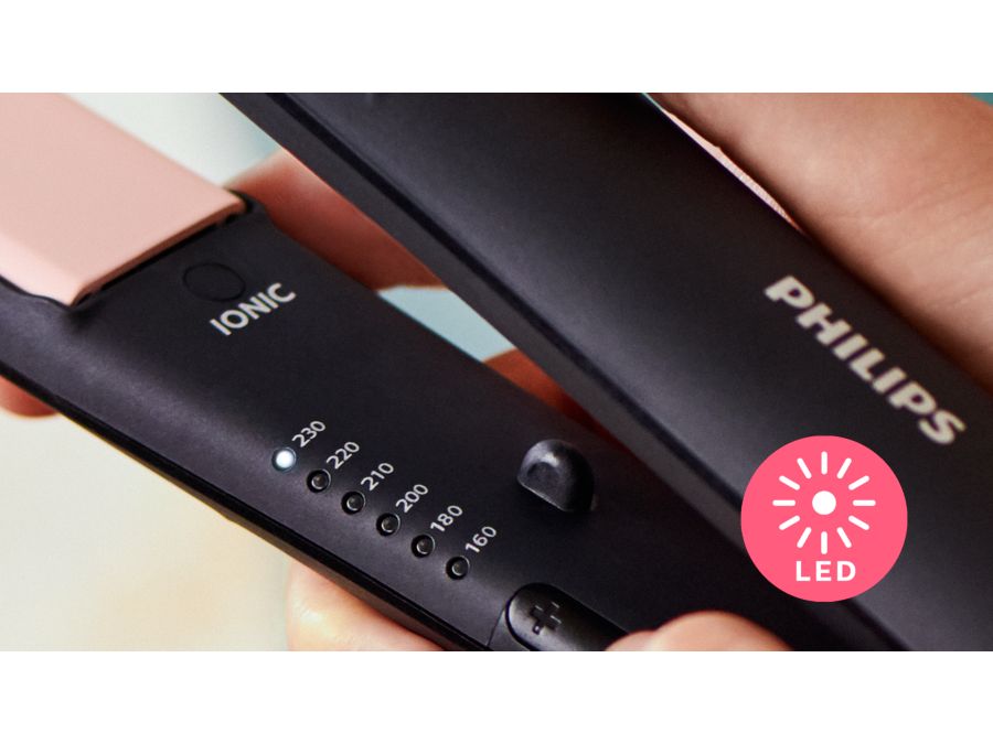 6 nastavení teploty s LED indikátorom pre presné ovládanie.
