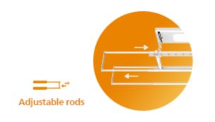 可适用于不同大小的阳台