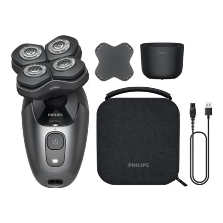 HS7980/15  Head Shaver Pro 9000 HS9980/40 Electric head shaver gentle on skin