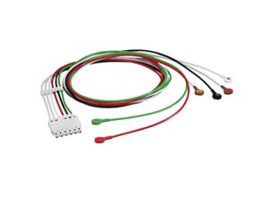 6-adr. Kabel Druckk. AAMI ITS EKG-Patientenkabel, abgeschirmt