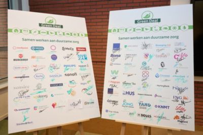 Green deal duurzame zorg posters