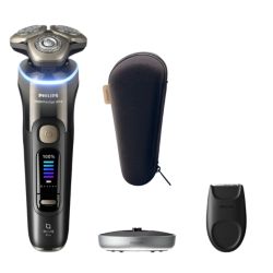 i9000 Prestige Ultra Elektrisk shaver våd og tør barbering med SkinIQ Pro