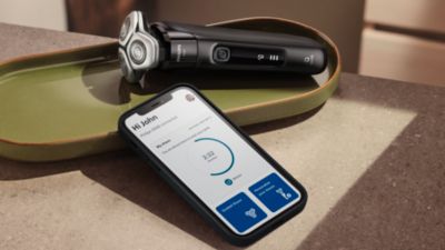 Real-time shaving efficiency tracking