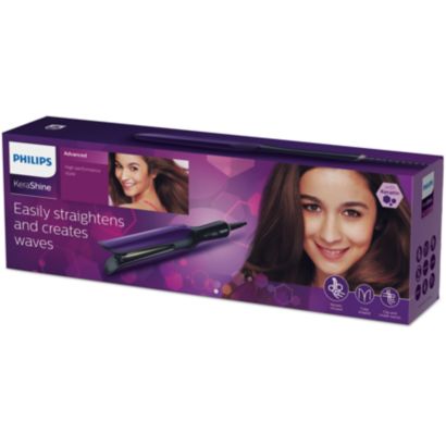 Easily straightens and creates waves