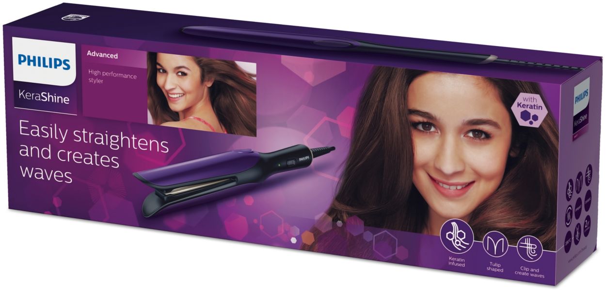 Philips kerashine hotsell glam styler