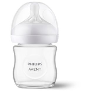 Avent Natural Biberon verre 120ml - 1 pièce