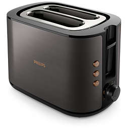 5000 Series Toaster in Black &amp; Copper