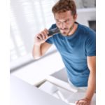 Less mess vacuum trimmer