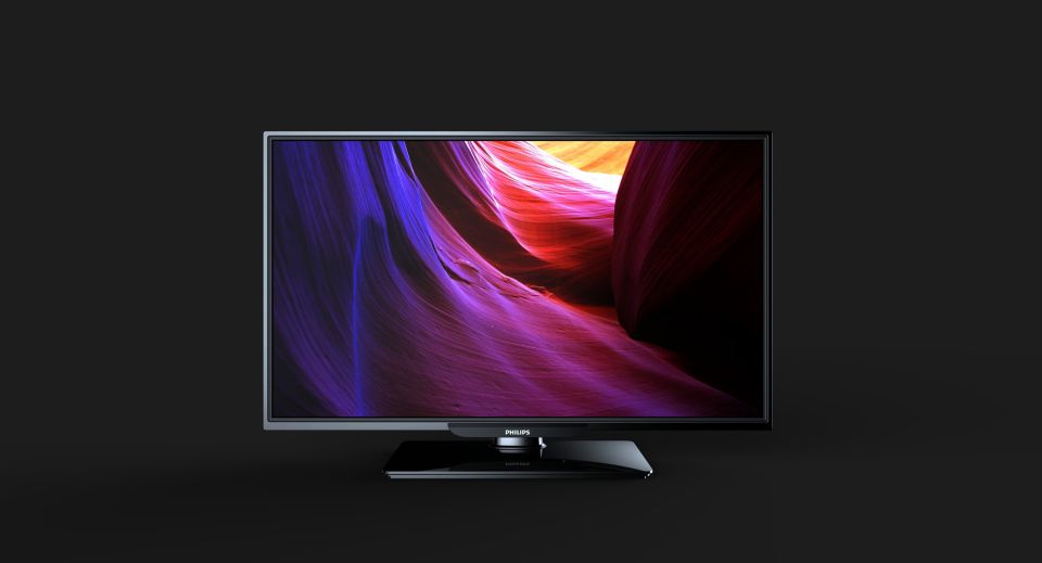 Slim LED TV