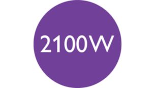 Высокая мощность 2100 Вт для быстрой сушки