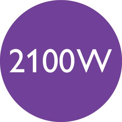 2100 W de potencia de secado rápido de alto rendimiento