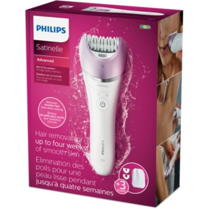 Our fastest epilation even on the finest of hairs