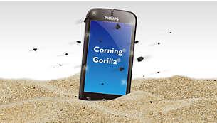 Устойчивый к царапинам дисплей 4,3" со стеклом Corning Gorilla Glass