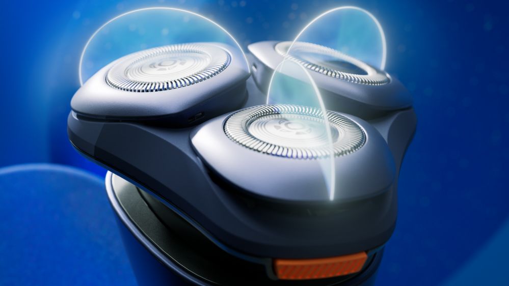 6D Flex Heads ensure optimal contact with your skin